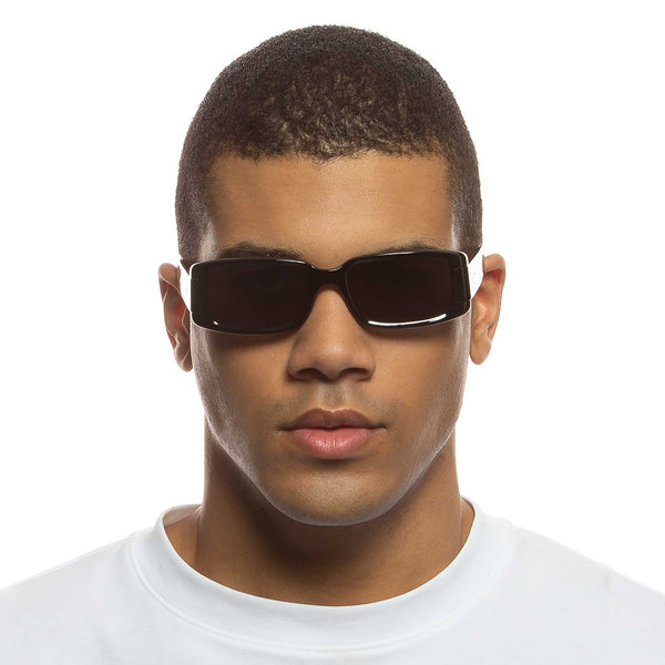 LE SPECS SO INTO YOU Black Sunglasses | PresenceConcept.com