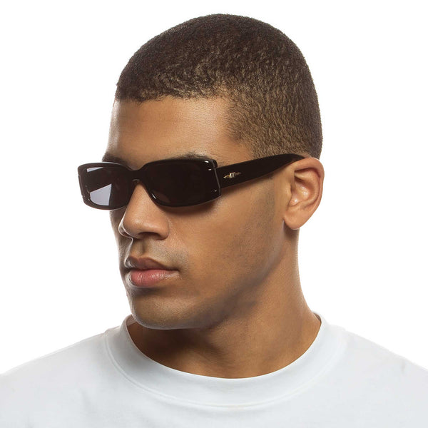 LE SPECS SO INTO YOU Black Sunglasses | PresenceConcept.com