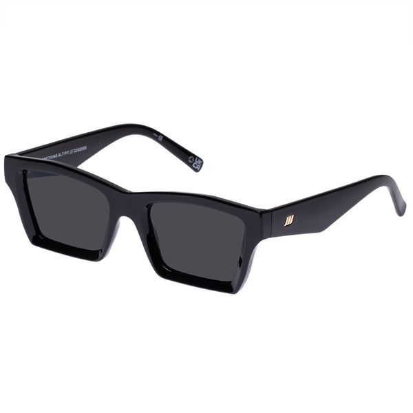 LE SPECS SOMETHING Black Sunglasses | PresenceConcept.com