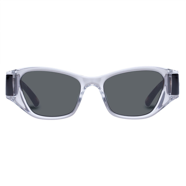 LE SPECS SWEET FANTASY Crystal Clear/Tort Sunglasses | PresenceConcept.com