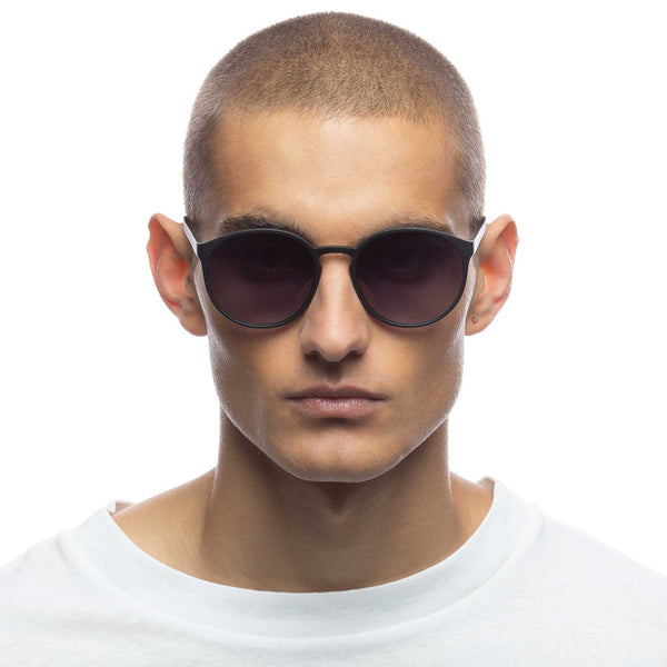 LE SPECS SWIZZLE Matte Black Sunglasses | PresenceConcept.com