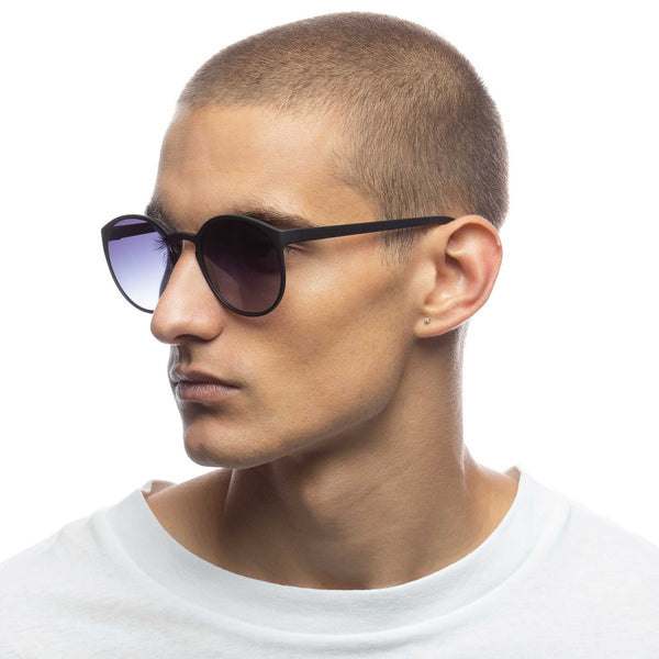 LE SPECS SWIZZLE Matte Black Sunglasses | PresenceConcept.com