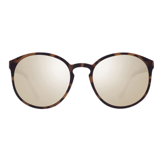 LE SPECS SWIZZLE Matte Tort Gold Mirror Sunglasses | PresenceConcept.com