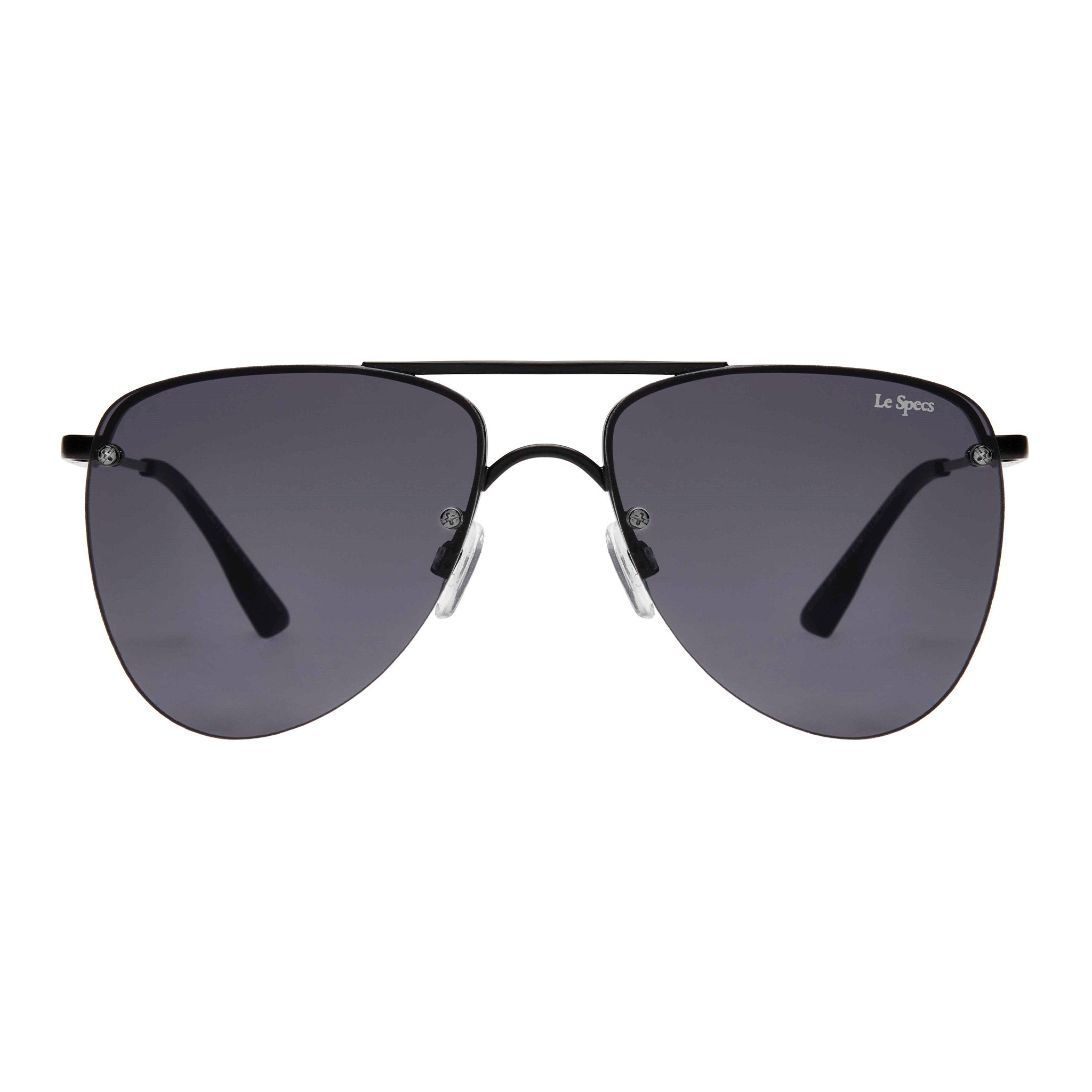 LE SPECS THE PRINCE Matte Black Sunglasses | PresenceConcept.com