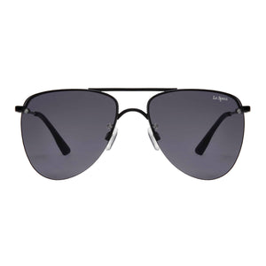 LE SPECS THE PRINCE Matte Black Sunglasses | PresenceConcept.com