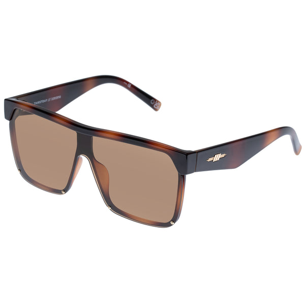 LE SPECS THIRSTDAY Tort Sunglasses | PresenceConcept.com