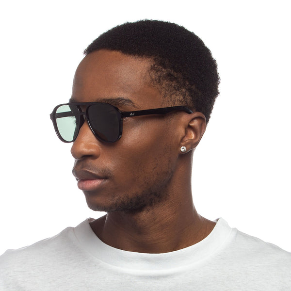 LE SPECS TRAGIC MAGIC Black Polarized Sunglasses | PresenceConcept.com