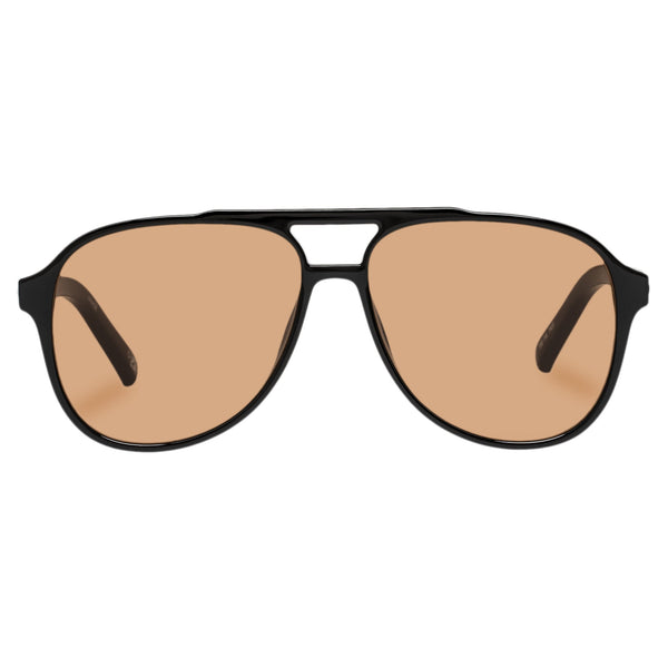 LE SPECS TRAGIC MAGIC Black Tan Tint Sunglasses | PresenceConcept.com