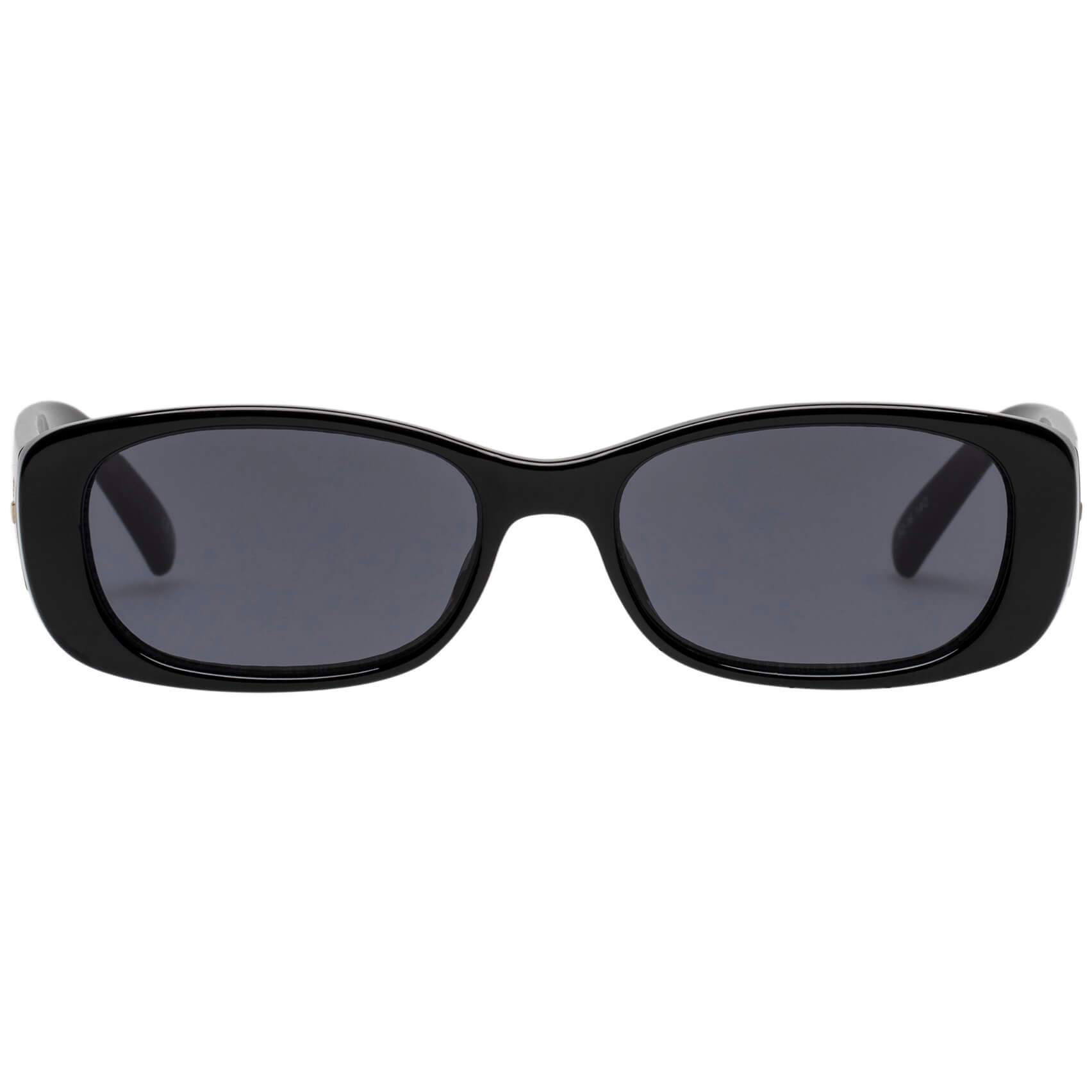 LE SPECS UNREAL Shiny Black Sunglasses | PresenceConcept.com