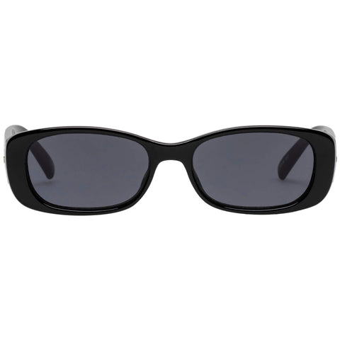 LE SPECS UNREAL Shiny Black Sunglasses | PresenceConcept.com