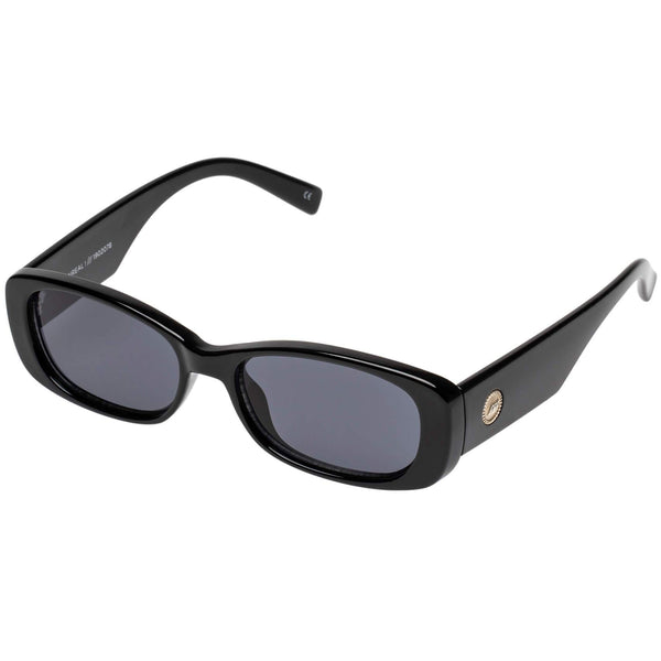 LE SPECS UNREAL Shiny Black Sunglasses | PresenceConcept.com