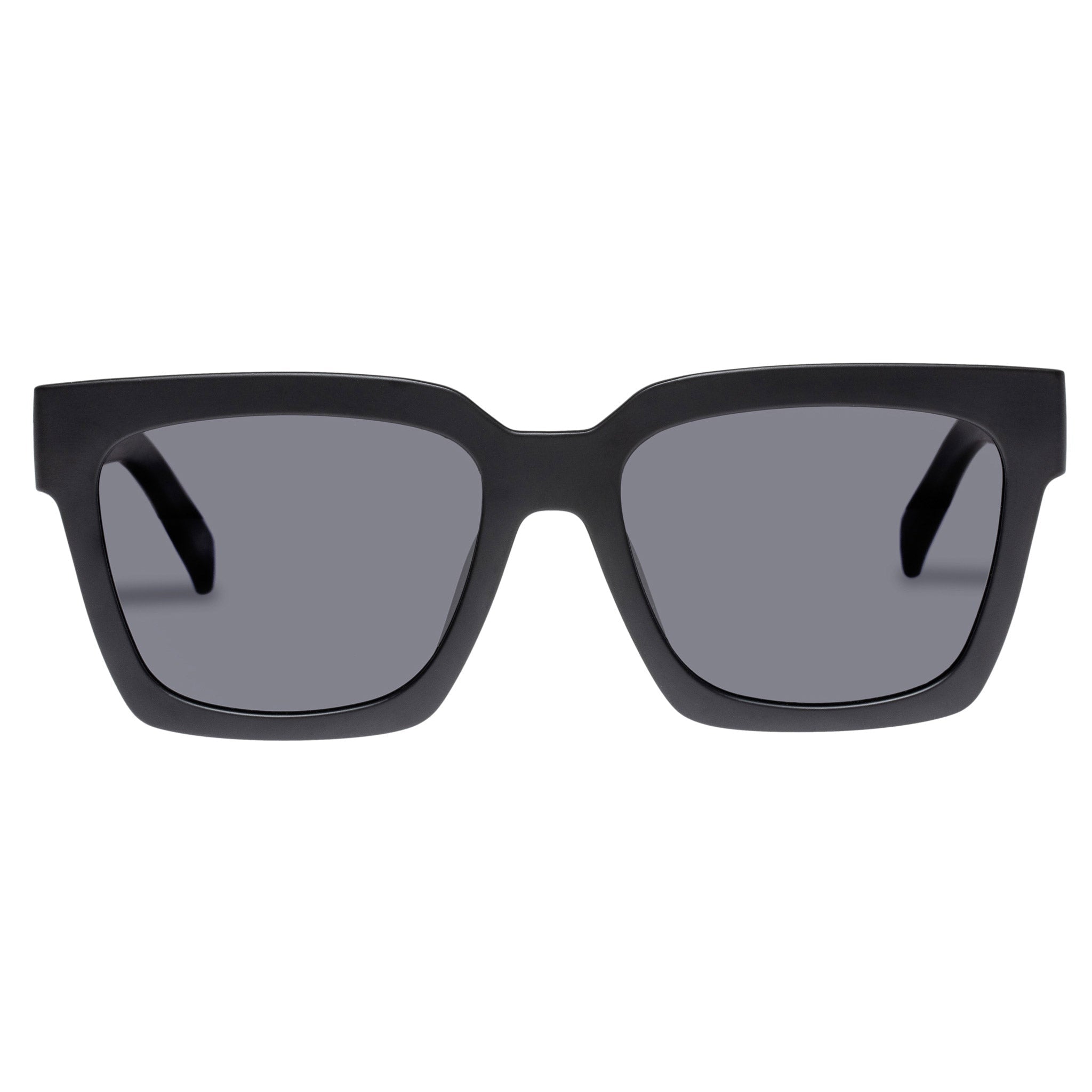 LE SPECS WEEKEND RIOT Matte Black Polarized Sunglasses | PresenceConcept.com