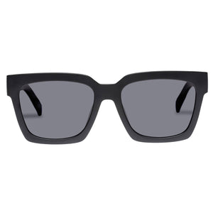 LE SPECS WEEKEND RIOT Matte Black Polarized Sunglasses | PresenceConcept.com