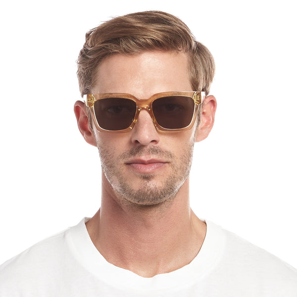 LE SPECS WEEKEND RIOT Sand Sunglasses | PresenceConcept.com