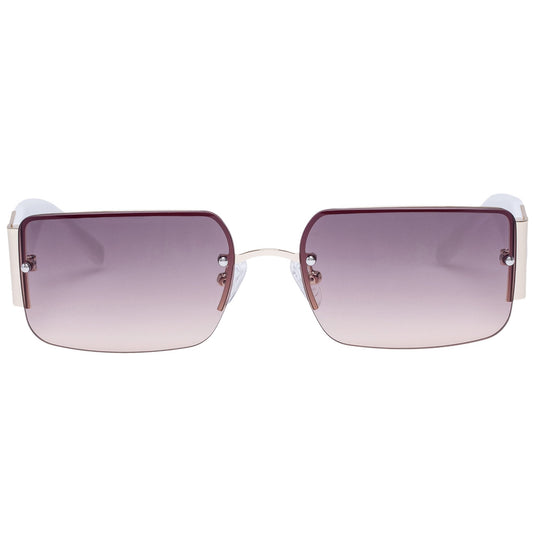 LE SPECS WHAT I NEED EDT Bright Gold/Ivory Sunglasses | PresenceConcept.com