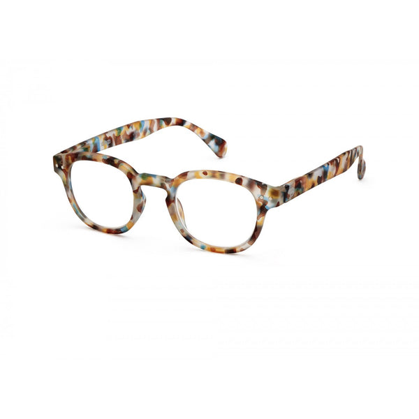 IZIPIZI #C READING Blue Tortoise Reading Glasses