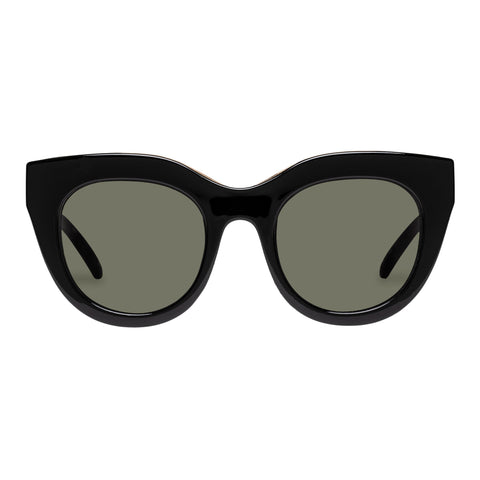 LE SPECS Air Heart Cat Eye Sunglasses - Black/Gold | PresenceConcept.com
