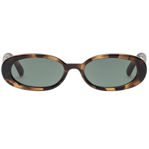 LE SPECS Outta Love Oval Sunglasses - Tort | PresenceConcept.com