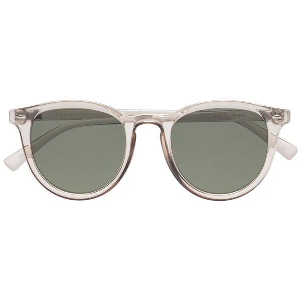 LE SPECS Fire Starter Round Sunglasses - Stone Polarized | PresenceConcept.com