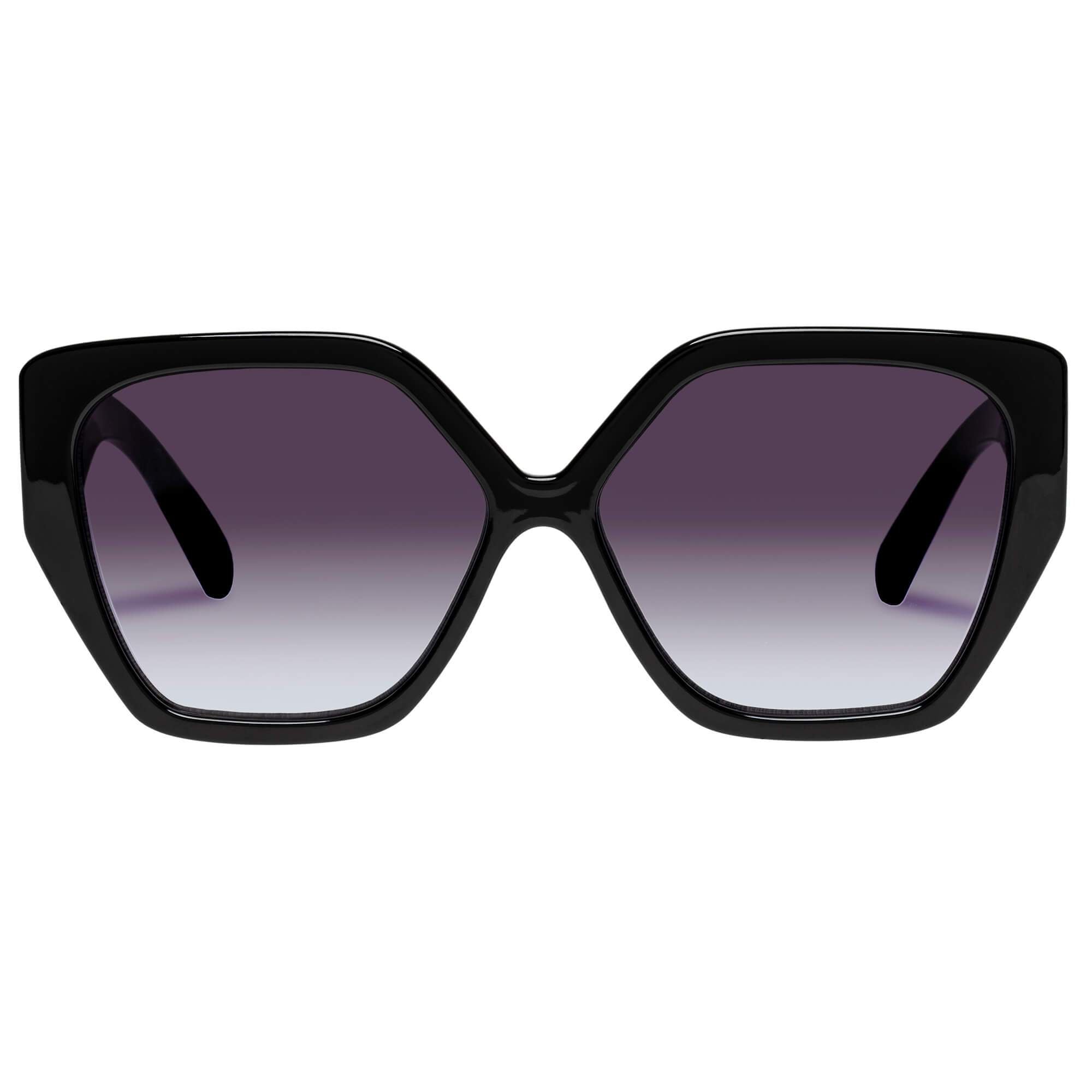 LE SPECS So Fetch Square Sunglasses - Black | PresenceConcept.com