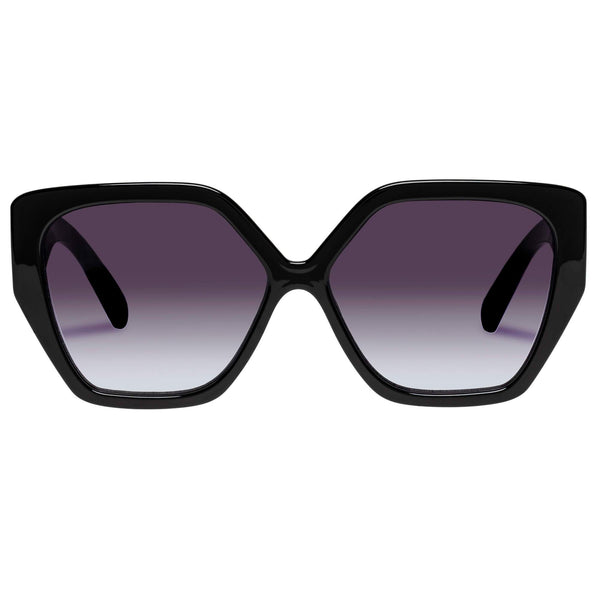 LE SPECS So Fetch Square Sunglasses - Black | PresenceConcept.com