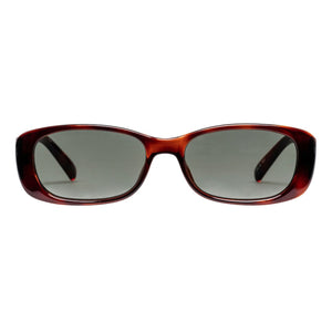LE SPECS Unreal! Rectangle Sunglasses - Toffee Tort | PresenceConcept.com