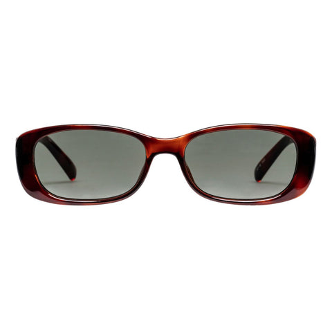 LE SPECS Unreal! Rectangle Sunglasses - Toffee Tort | PresenceConcept.com