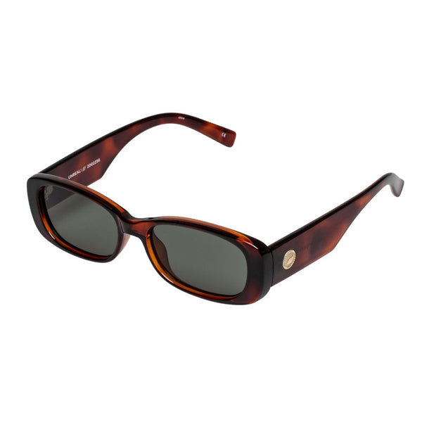 LE SPECS Unreal! Rectangle Sunglasses - Toffee Tort | PresenceConcept.com