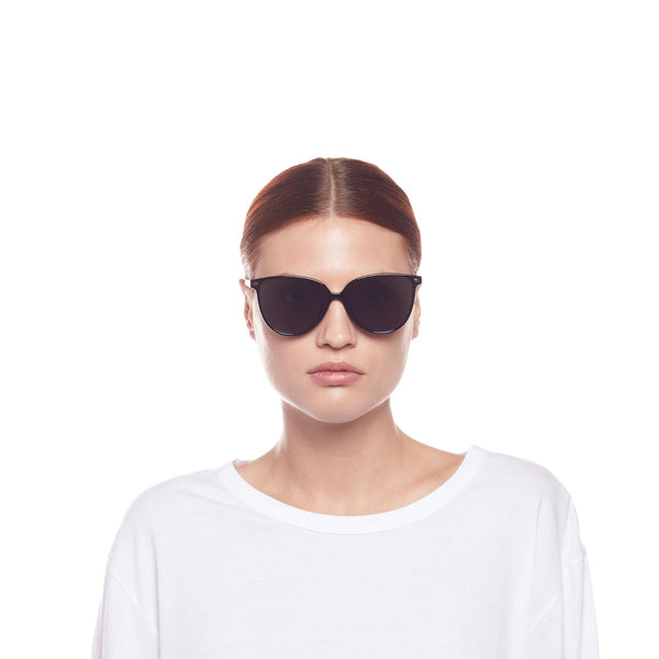 LE SPECS Eternally Cat Eye Sunglasses - Black Smoke | PresenceConcept.com