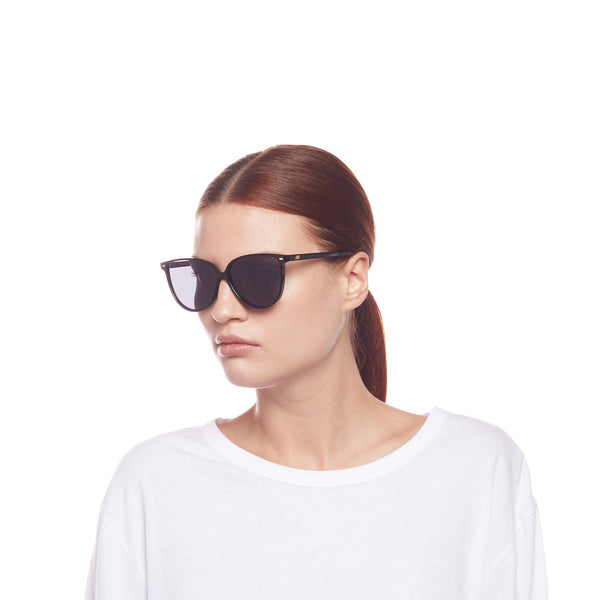 LE SPECS Eternally Cat Eye Sunglasses - Black Smoke | PresenceConcept.com