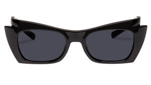 LE SPECS For-Never Mine Cat Eye Sunglasses - Black | PresenceConcept.com