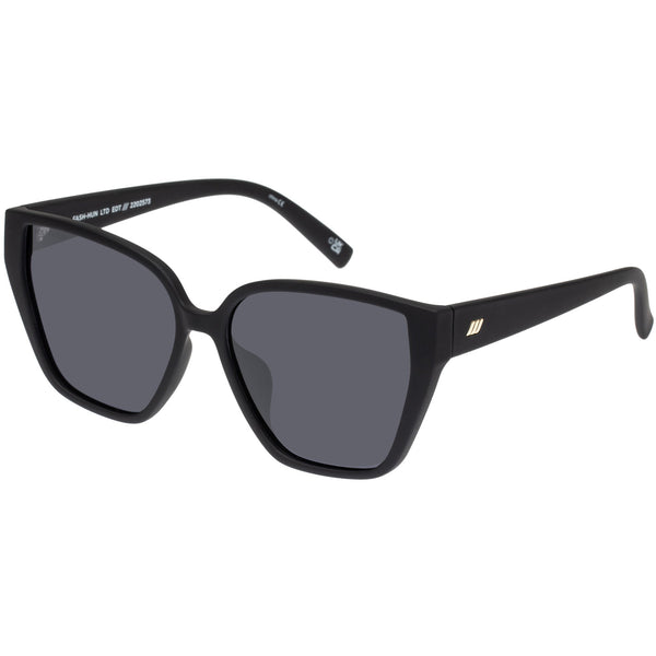 Le Specs Fash-Hun Exclusive | Black Rubber Polarized