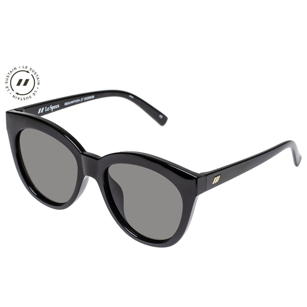 LE SPECS Resumption Cat Eye Sunglasses - Black | PresenceConcept.com