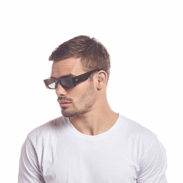 LE SPECS Recovery Rectangle Sunglasses - Olive | PresenceConcept.com