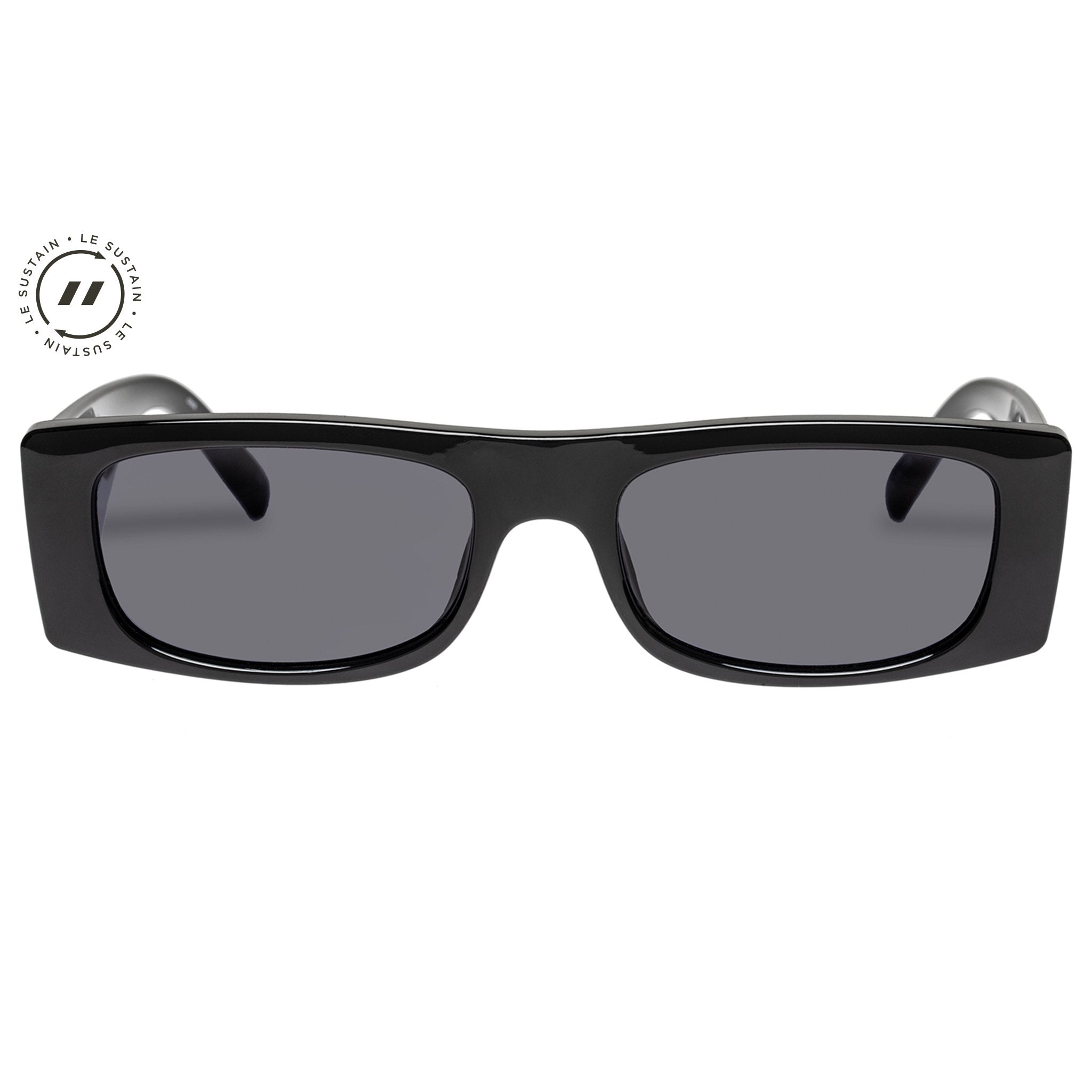 Le Specs Recovery  Black (Le Sustain collection) Sunglasses -   – PRESENCE Paris