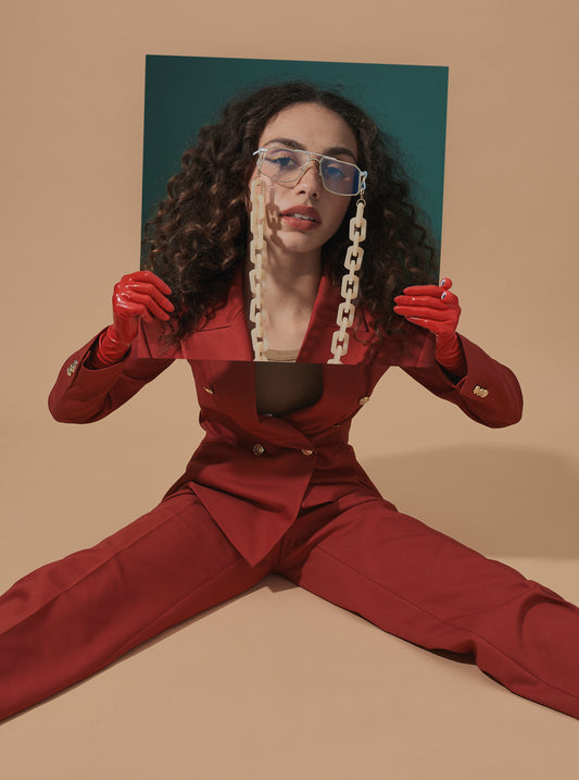 The Book Club Chunky Chain - Lemon Meringue - PresenceConcept.com