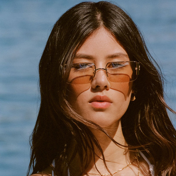 Le Specs What I Need Ltd Edt | Bright Gold/Ivory