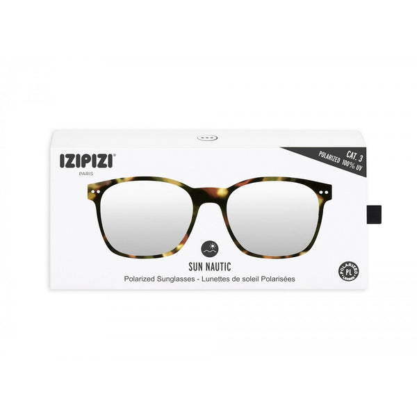 IZIPIZI #SUN NAUTIC (Polarized Lenses) Tortoise Sunglasses
