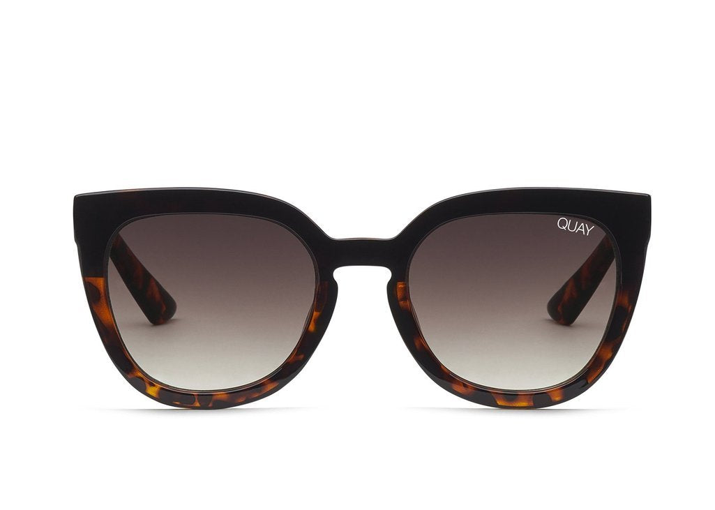 QUAY AUSTRALIA NOOSA BLACK TORT/BROWN FADE