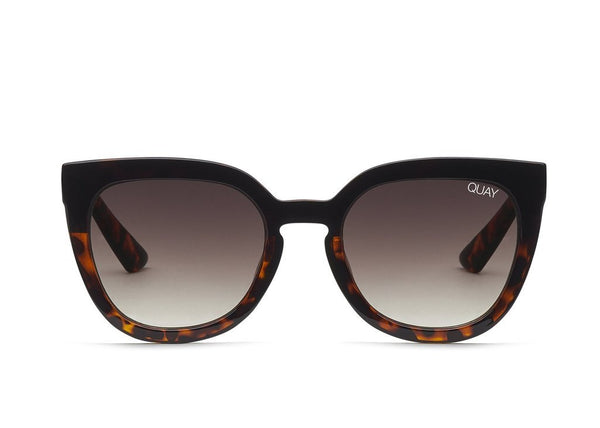 QUAY AUSTRALIA NOOSA BLACK TORT/BROWN FADE