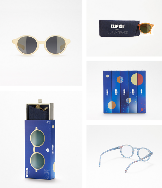 IZIPIZI SUN JUNIOR (Children 5-10 Years) #G Silver Moon