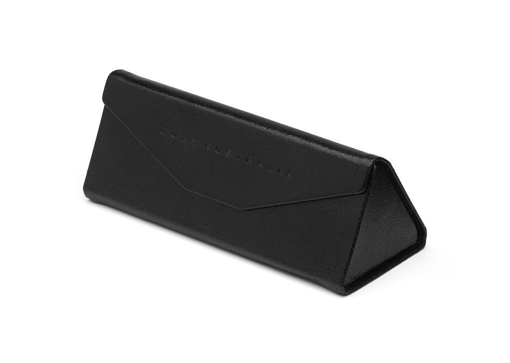 QUAY AUSTRALIA Malaysia - EMBOSSED TRI FOLD CASE black/black - PresenceConcept.com