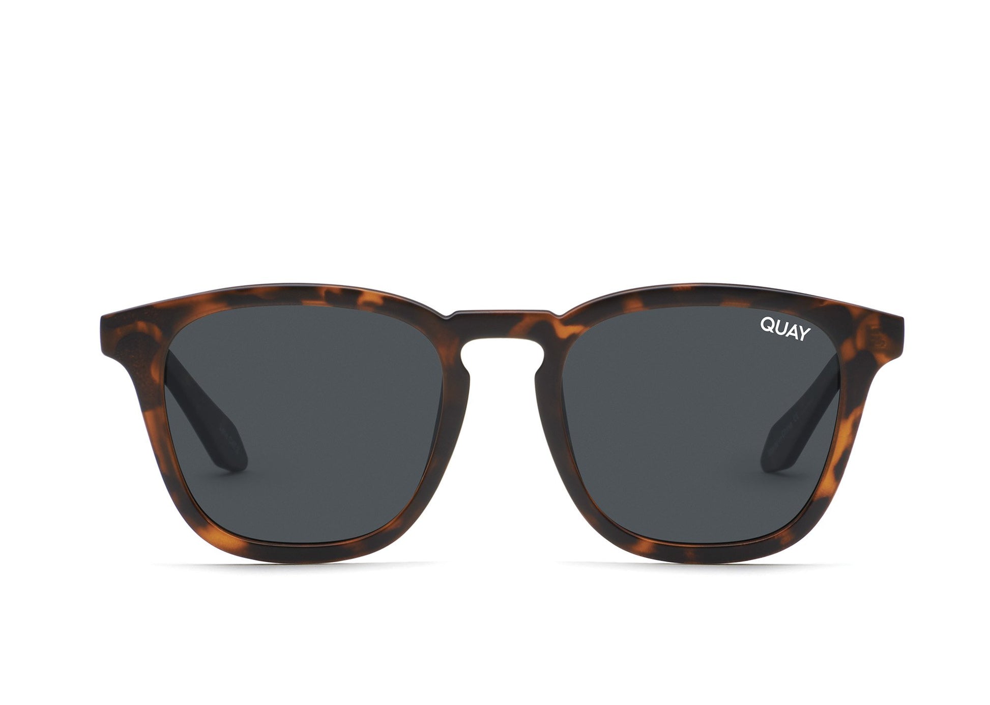 QUAY Jackpot Sunglasses Matte Tort/Smoke Polarized - Main Image