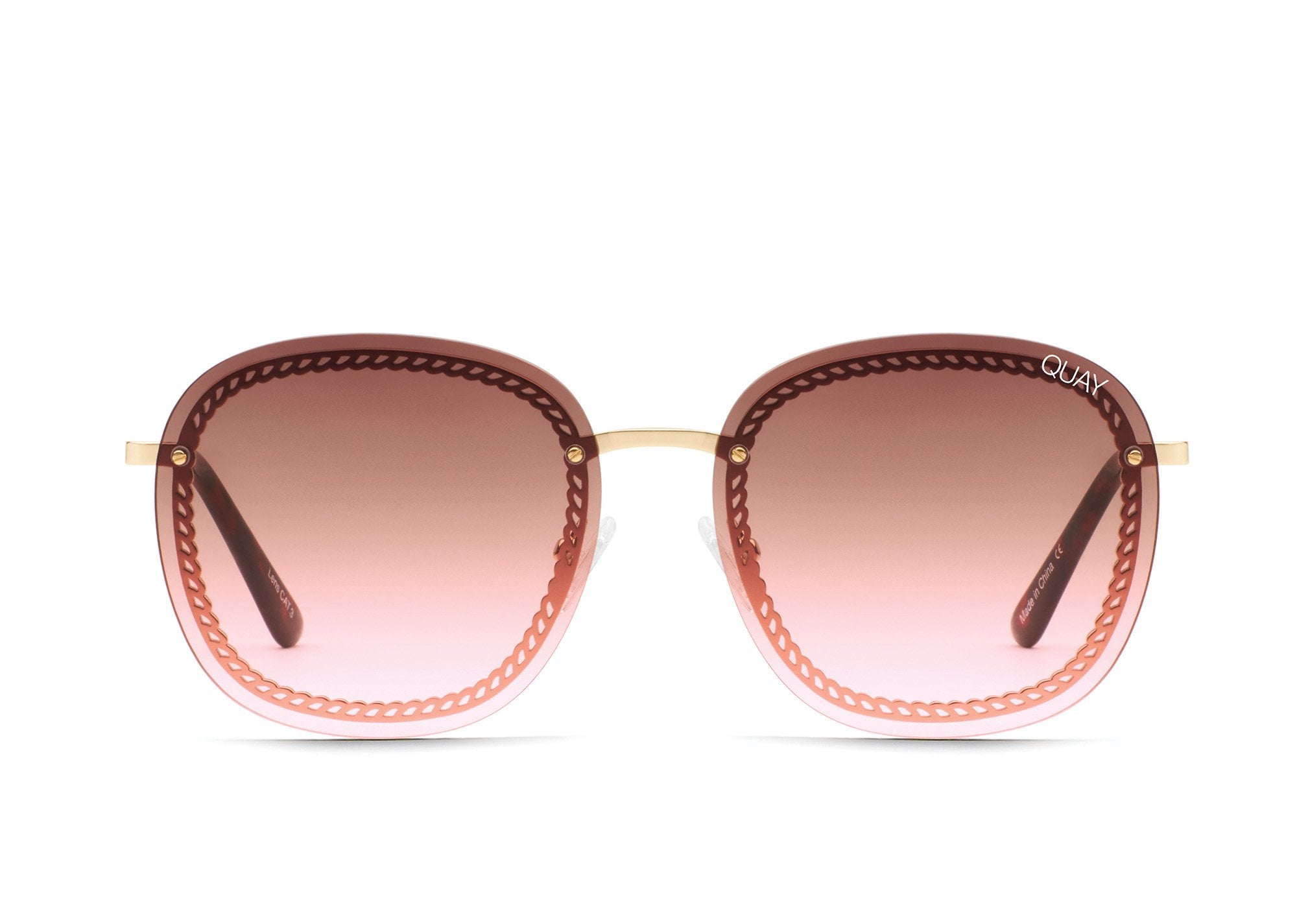 QUAY AUSTRALIA Malaysia - JEZABELL CHAIN gold/brown pink - PresenceConcept.com