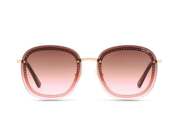QUAY AUSTRALIA Malaysia - JEZABELL CHAIN gold/brown pink - PresenceConcept.com