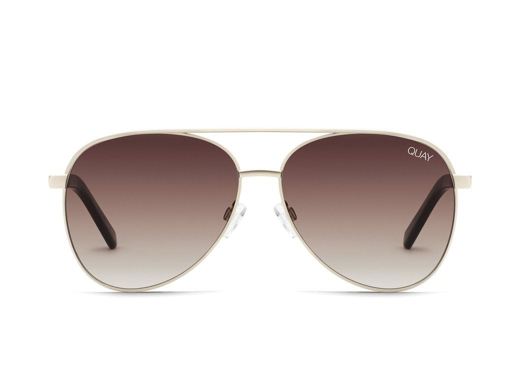 QUAY AUSTRALIA Malaysia - QUAY x CHRISSY VIVIENNE MINI gold/brown - PresenceConcept.com