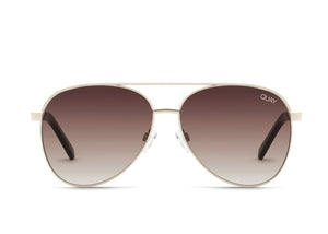 QUAY AUSTRALIA Malaysia - QUAY x CHRISSY VIVIENNE MINI gold/brown - PresenceConcept.com