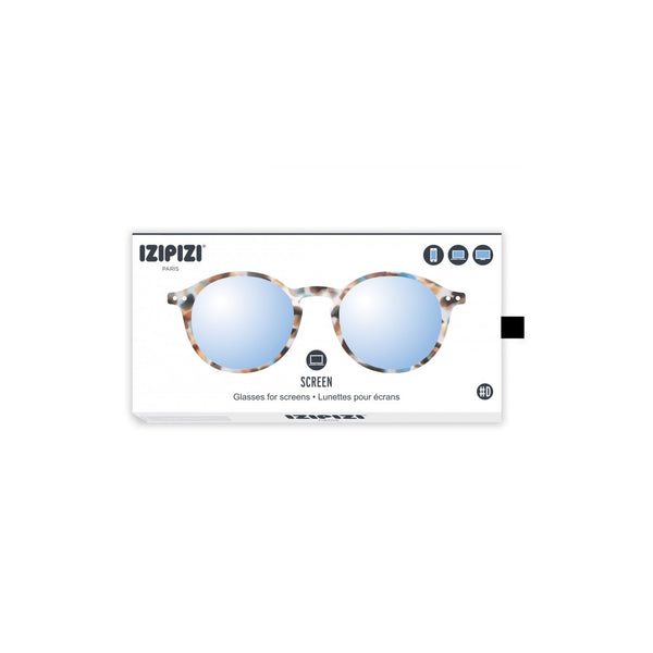 IZIPIZI #D SCREEN Blue Tortoise - PresenceConcept.com