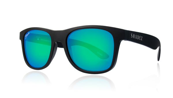 SHADEZ Adult B-Green Polarized Sunglasses