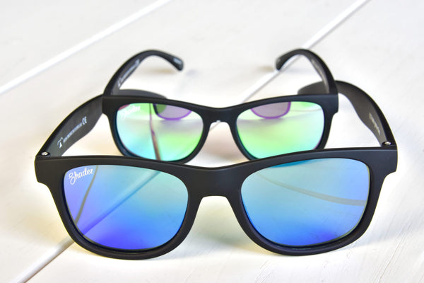 SHADEZ Adult B-Green Polarized Sunglasses